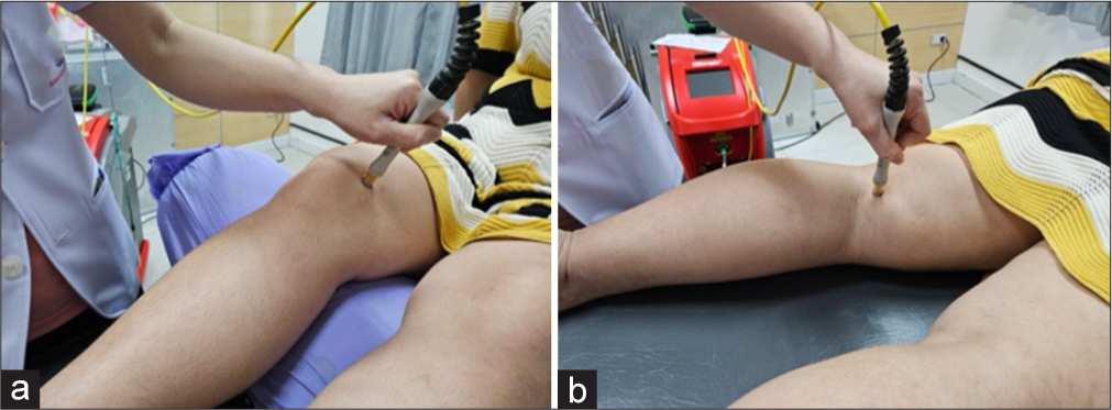 Effects of single-session high-intensity laser therapy on knee pain, joint position sense, and muscle strength in individuals with knee osteoarthritis: A pilot randomized controlled trial