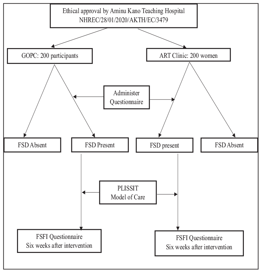 Adapted Counseling Care Model for Management of Female Sexual Dysfunction Among Women Living With and Without HIV