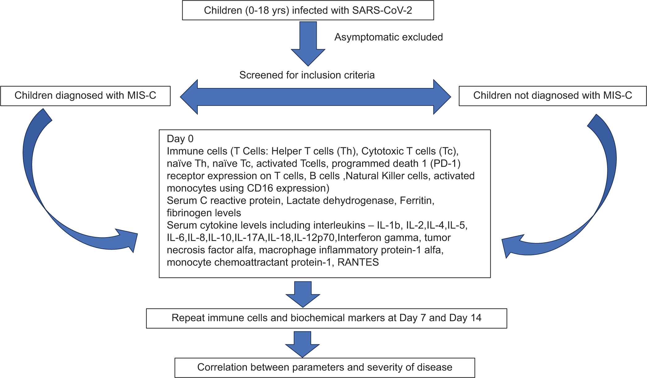 Understanding the relevance of immunological markers in severe multisystem inflammatory syndrome in children through machine learning