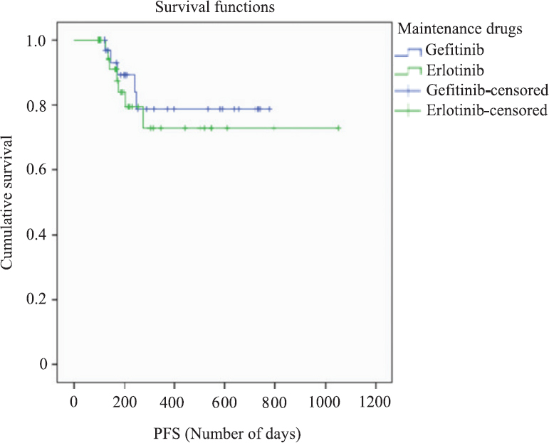 A comparative study on erlotinib & gefitinib therapy in non-small cell lung carcinoma patients