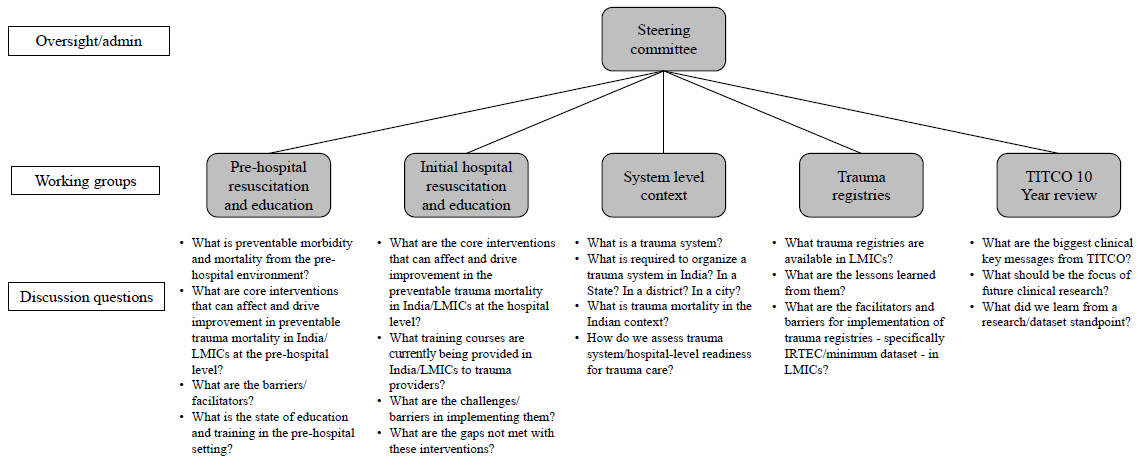 Consensus recommendations for acute trauma care & outcomes in LMICs from the transdisciplinary research, advocacy & implementation network for trauma in India