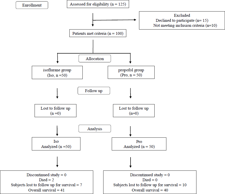 Management of T cell responses by anesthetic drugs-propofol & isoflurane in perioperative breast cancer patients: A prospective hospital-based study